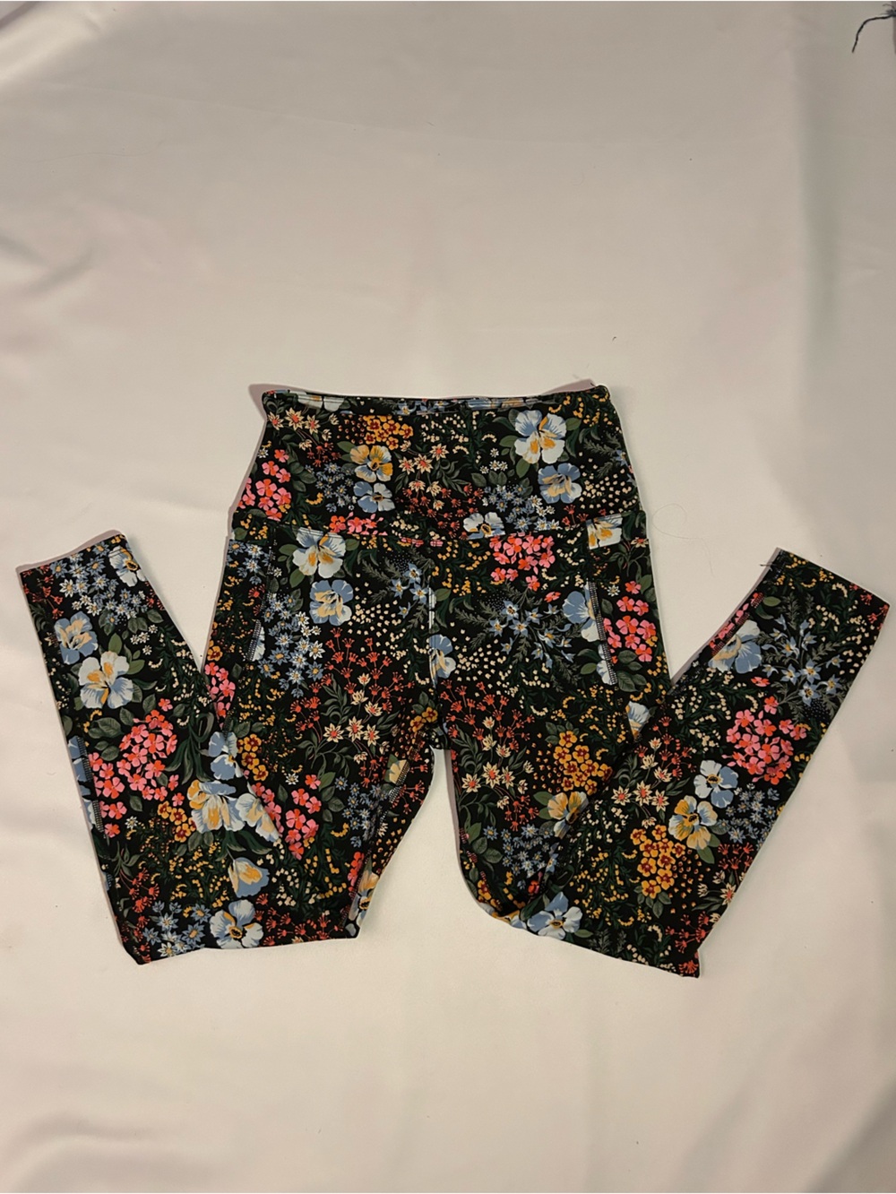 Laura Ashley Floral Print Leggings